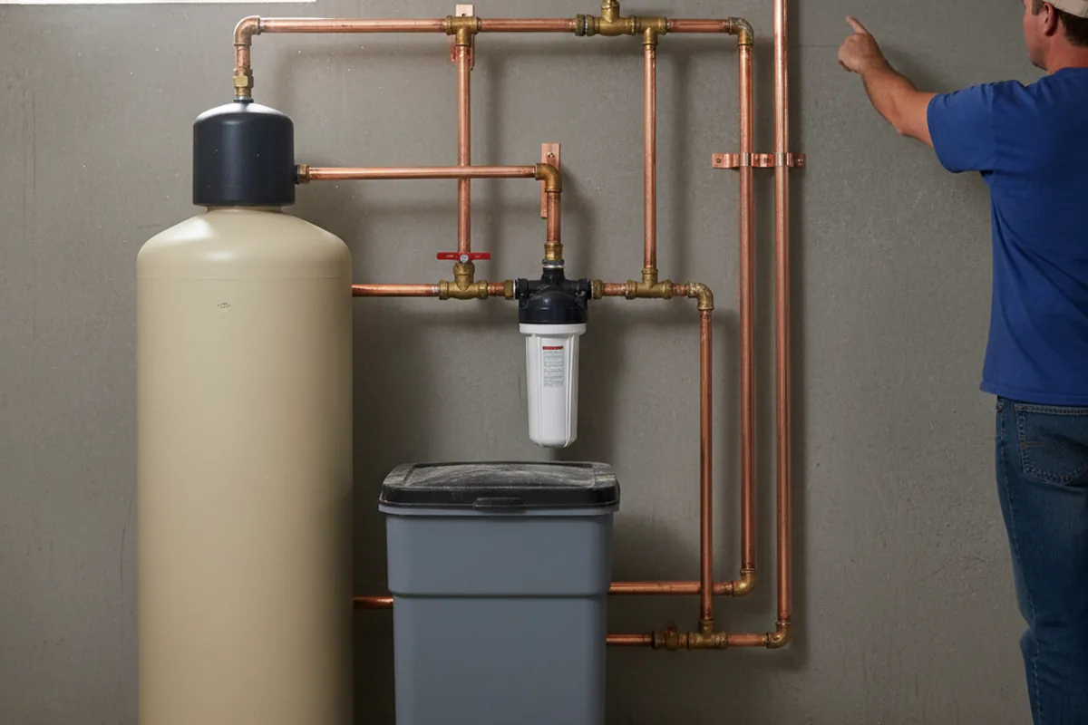 Whole-house water treatment system installed in Star